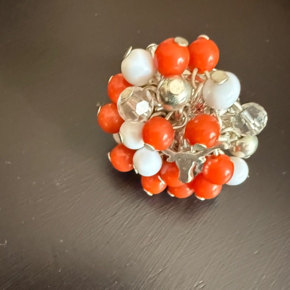 Texas Longhorn Women's Bundle -Long Sleeve Burn out Top, bracelet and ring - Picture 11 of 13